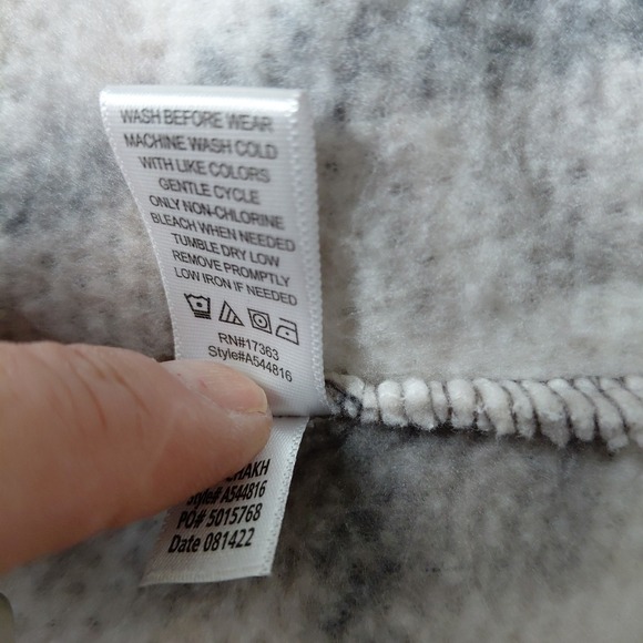 Koolaburra UGG Brushed Back Sherpa Hoodie Pullover Portobello Plaid  2X XXL 1/4 - Picture 9 of 15